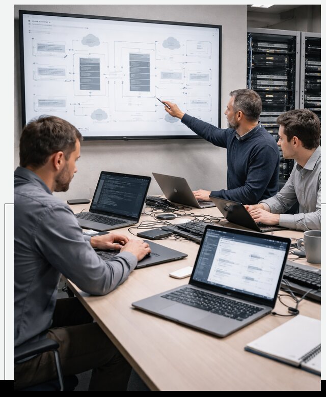 Системная интеграция, внедрение и сопровождение IT-решений в Сосногорске