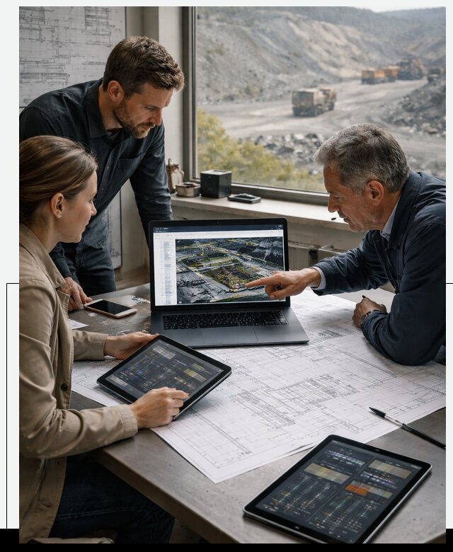 Разработка и внедрение систем для горнодобычи в Сосногорске