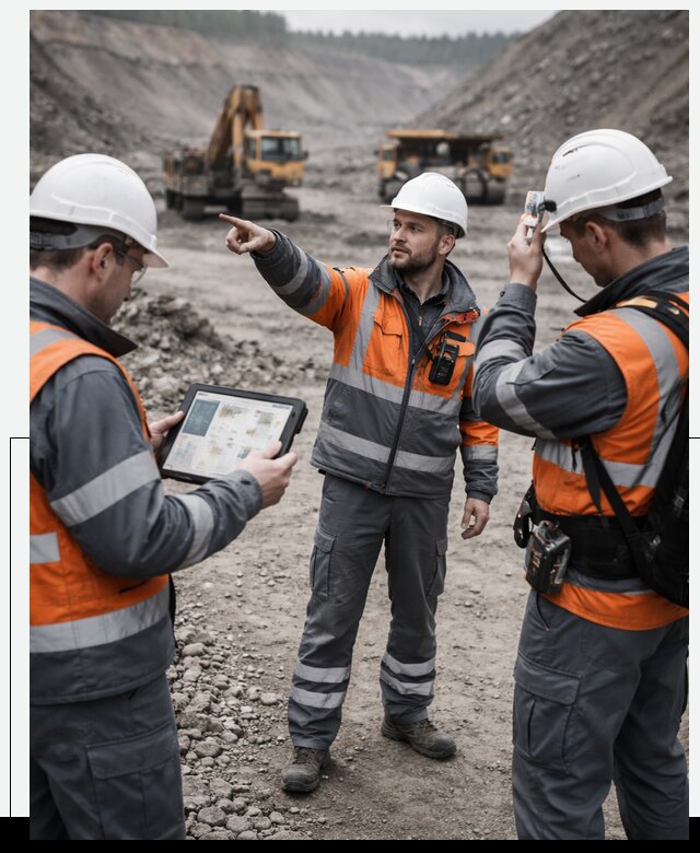 Система контроля персонала для горнодобывающей отрасли в Сосногорске