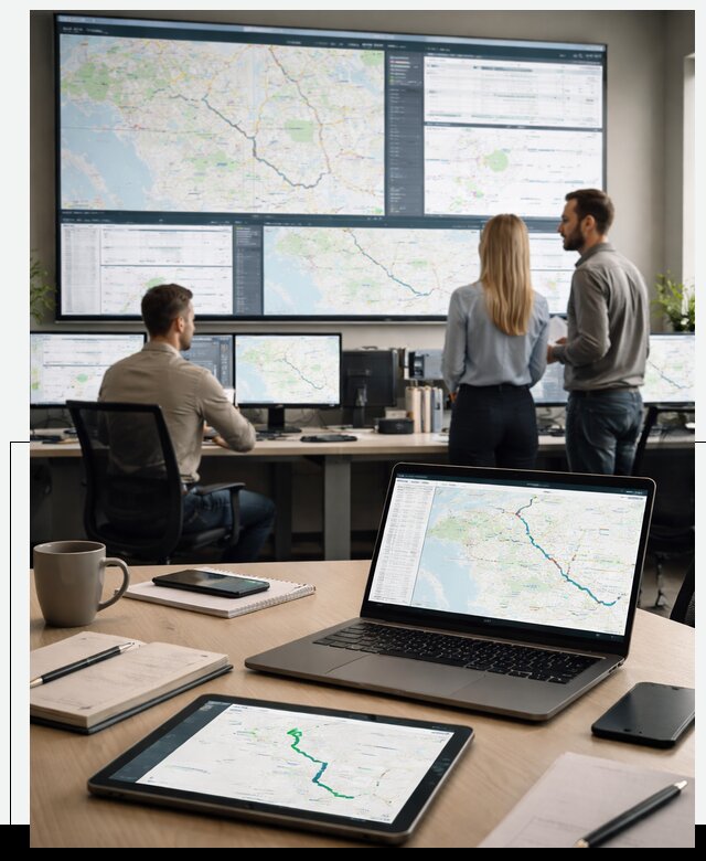 Трекинг грузов и Fleet Management, мониторинг автопарка в Сосногорске