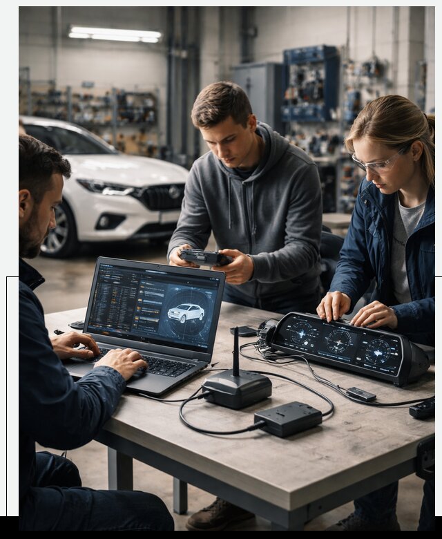 Разработка Connected Car и ПО для автопрома в Сосногорске