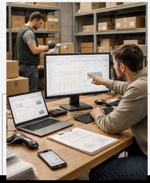 Автоматизация торговых сетей: ERP и учёт в Сосногорске под ключ