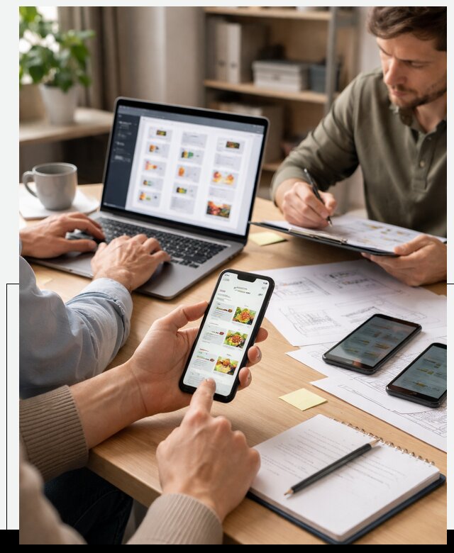 Разработка мобильного приложения торговой сети в Сосногорске