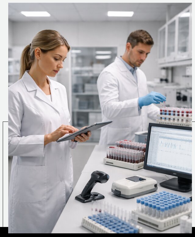 Разработка и внедрение LIMS системы для биотех лабораторий в Сосногорске