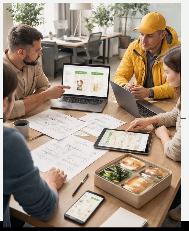 Разработка агрегатора доставки еды в Сосногорске от 15474 р., АвикейСно